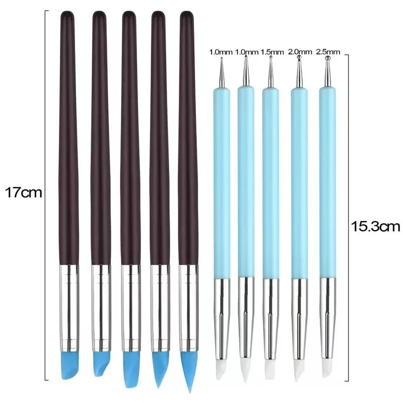 Pottery Clay Sculpting Tools Kit 8-61 Pcs/Set, Ceramic Wax Clays Carving Tools for Art Craft Pottery Sculpting Modeling Tool 