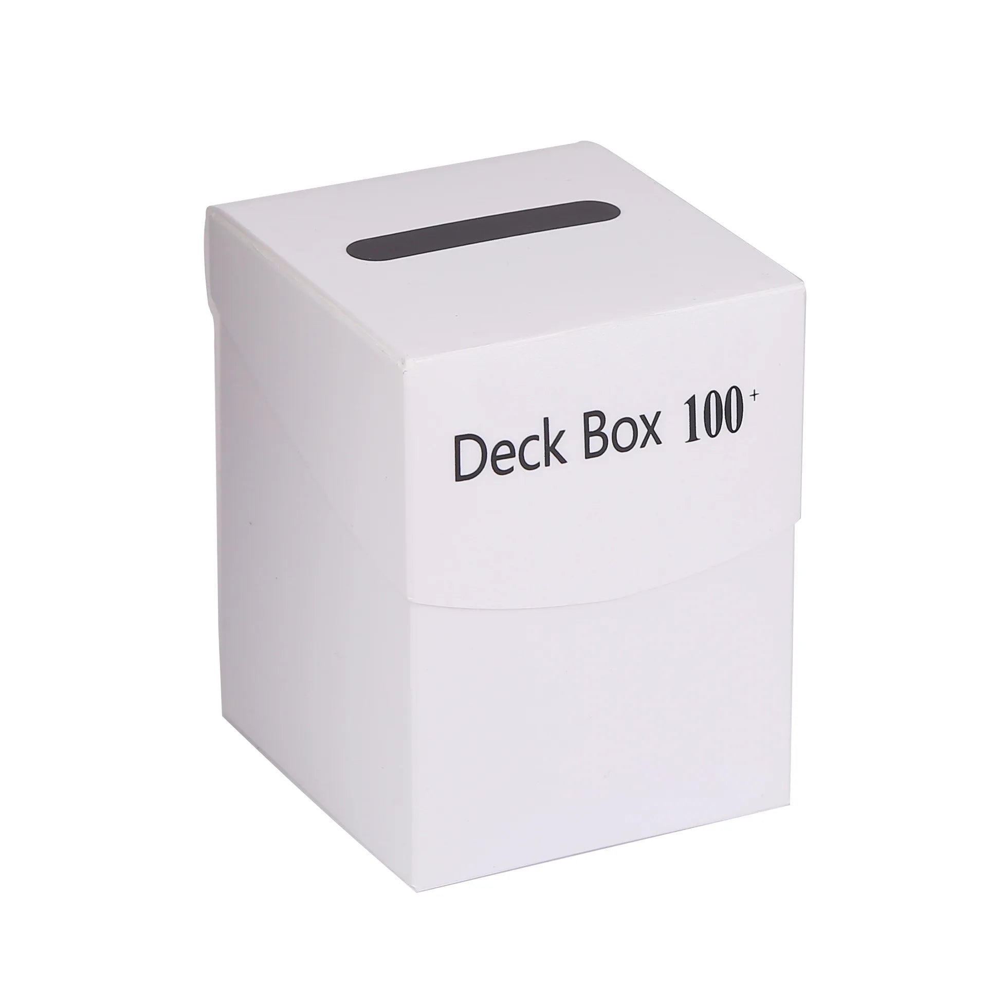 Deck Trading Cards Box for 100+ Game Baseball Card Storage Box Playing Card Carrying Case for Family Party Games Supplies - W