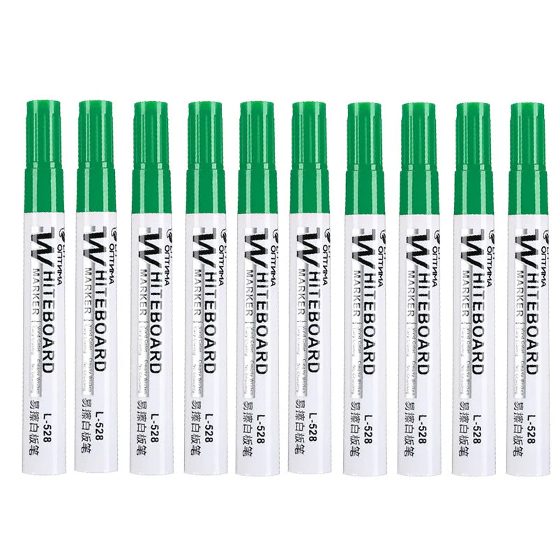 4/10 Pcs Set Erasable Magnetic Whiteboard Marker Pen Blackboard Marker Chalk Glass Ceramics Office School Art Marker Statione