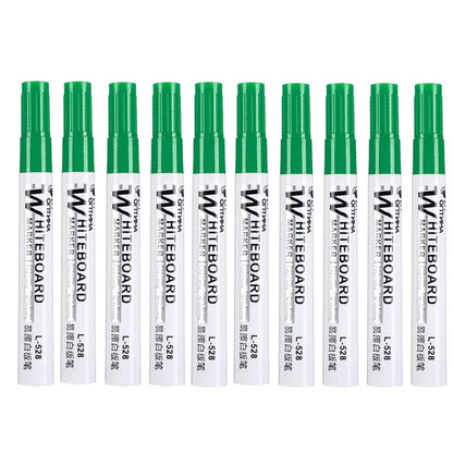 4/10 Pcs Set Erasable Magnetic Whiteboard Marker Pen Blackboard Marker Chalk Glass Ceramics Office School Art Marker Statione