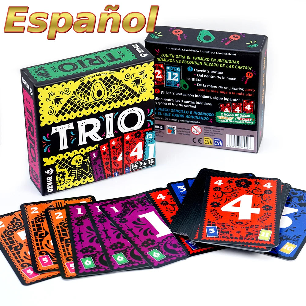 Spanish Card Game Party Friends The Imposter El Tonto del Pueblo Black Stories Unanimous Strategy Board Games Mision Secreta
