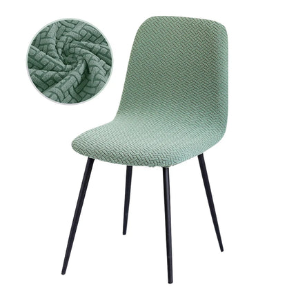 Higher Quality Velvet Chair Cover 1/2/4/6 pcs Stretchable Chair Cover For Dining Room 2 Type of Fabrics Chair Slipcover For H
