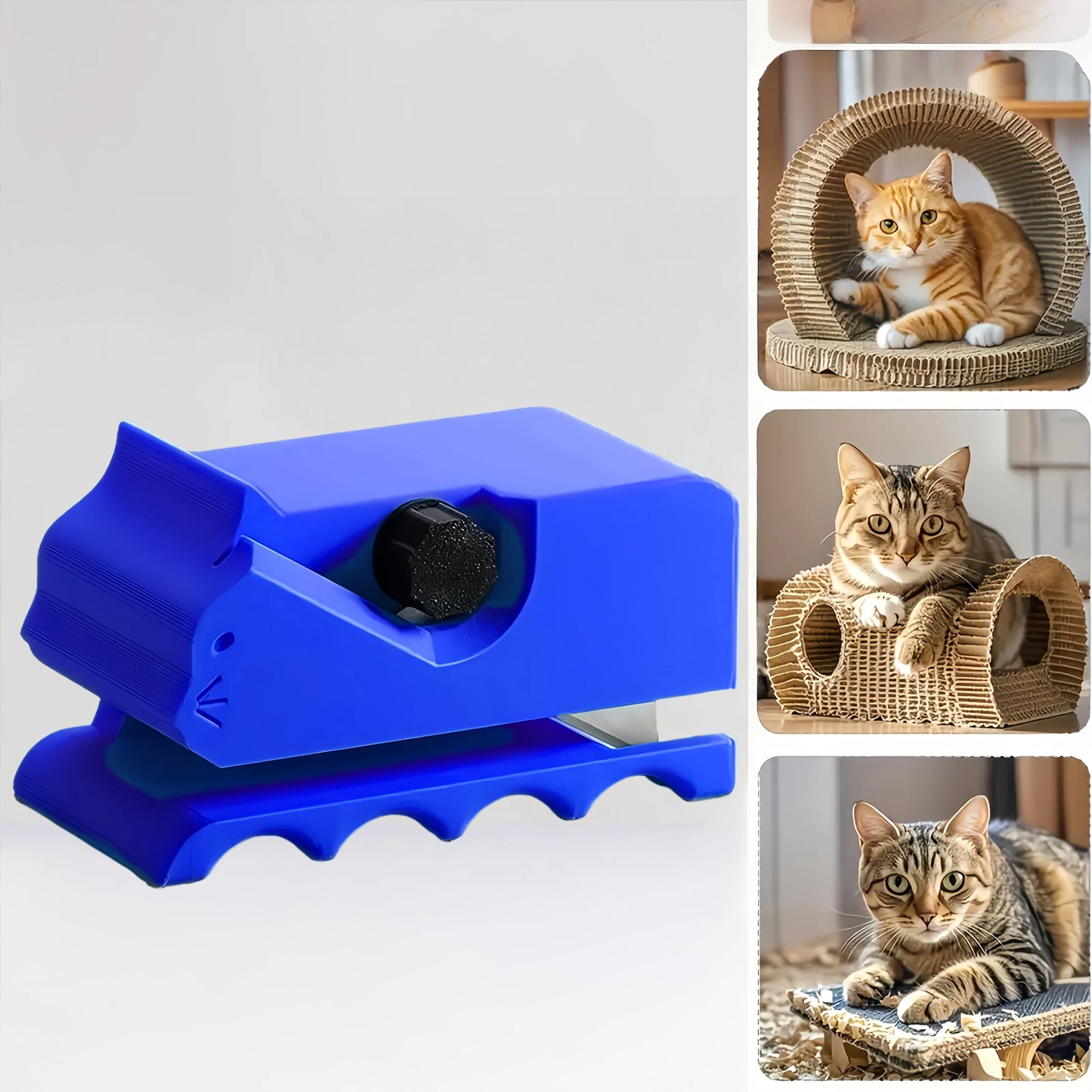 New Multi-Functional DIY Cardboard Cutting Tool, Manual Paper Cutter With Sharp Edge for Crafting Cat Scratchers And Pet Boxe