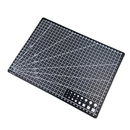 Durable A3 / A4 / A5 Multifunctional Cutting Mat Diy Handicraft Art Engraving Board Paper Carving Pad High Elasticity Toughne