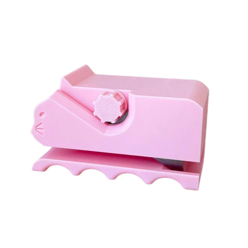 Cute Cardboard Cutting Machine for Cat Scratchers 3D Printed Kitten Shaped Cutter DIY Tools Utility Knife for Cardboard Carto