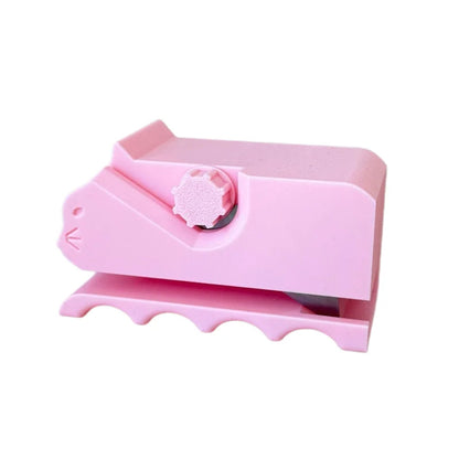 Cute Cardboard Cutting Machine for Cat Scratchers 3D Printed Kitten Shaped Cutter DIY Tools Utility Knife for Cardboard Carto