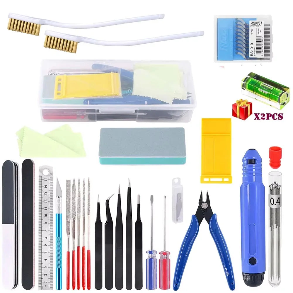 Trimming knife Scraper 3D print tool 3D printer tool PLA ABS PETG material Model pruning Trimming device NB1100 BS1010 - KIT 