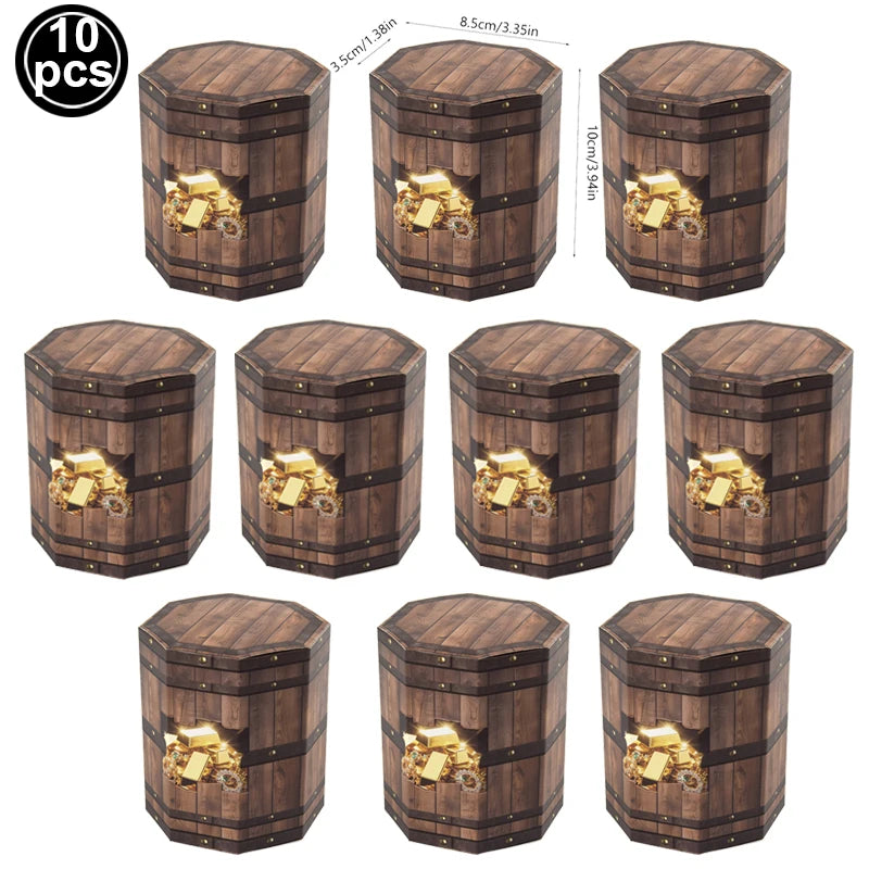 Pirate Party Supplies Temporary Tattoos Boys Girls Tattoos Stickers Birthday Party Supplies Gift Pirate Party Favors Decorati