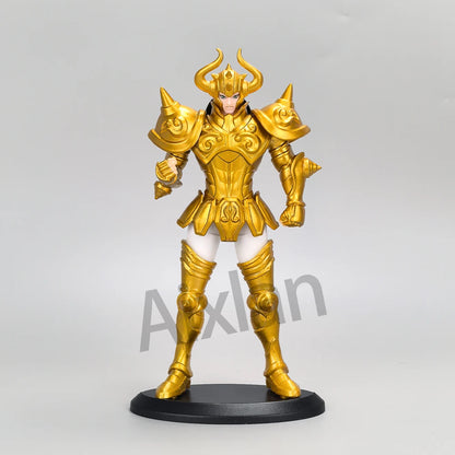 Gold Saint Seiya Figure Saint Sagittarius PVC Action Figure Libra Gemini 18CM Amine Toy Figurine Aixlan