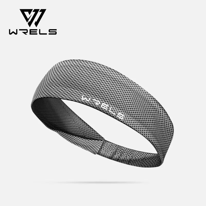 Summer Sport Headband Breathable Fitness Sweatband Non Slip Elastic Tennis Headband Sweat Wicking Lightweight Running Hairban