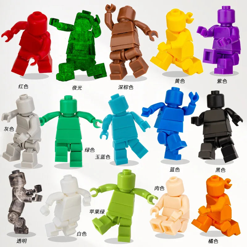 A figurine building blocks with size 1.77 inches movable joints multiple Action Figures Compatible Accessories Toyfestival gi