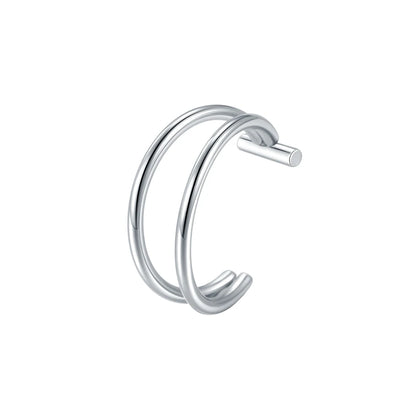 1PC Stainless Steel Fake Nose Ring Hoop Septum Rings Non-Pierced C Clip Lip Ring Earring Fake Nose Piercings Women Body Jewel