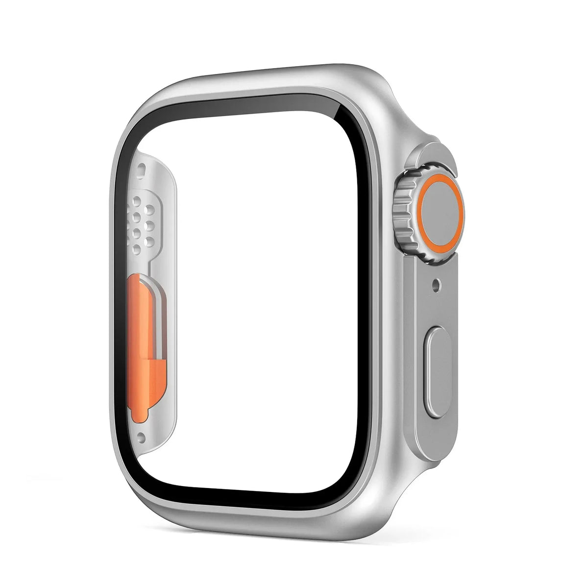Glass+Case for Apple Watch 46mm 44mm 45mm 41mm 40mm 38mm 42mm Screen Protector Change Ultra Bumper iWatch Series 10 9 8 7 SE 