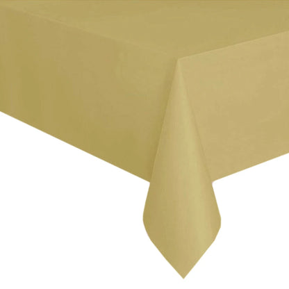 Disposable Tablecloth White Black Pink Gold Table Cover Plastic Birthday Wedding Table Cloth Party Dining Table Decoration Fa