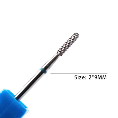 1pc Carbide Tungsten Nail Drill Bit Rotate Burr Milling Nail Cutter Bits Electric Drill Machine For Manicure Pedicure Tools -