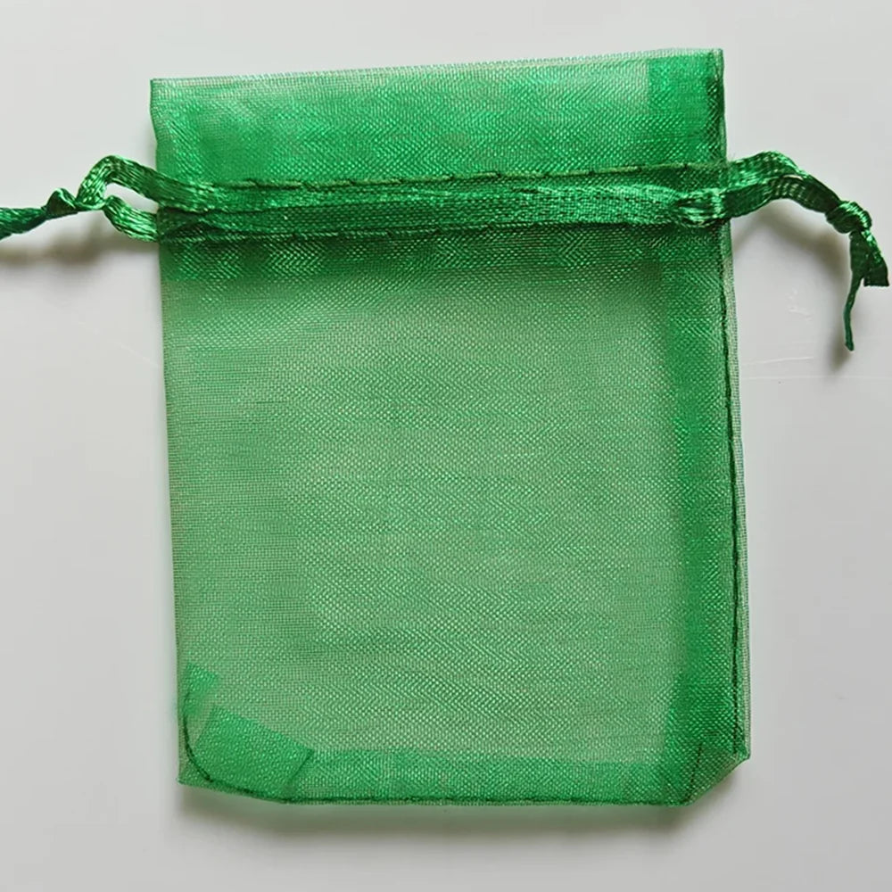 25/50/100pcs Organza Gift Bag Multicolor Drawstring Pouches For Candy Jewelry Bag Packing Wedding Gift Bags Organza Bag - dar