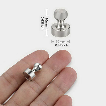 10/20x Magnetic Pins Neodymium Magnets Pin Board Magnet For Board Cone Magnets Super Strong Fridge Magnets For Home Storage T