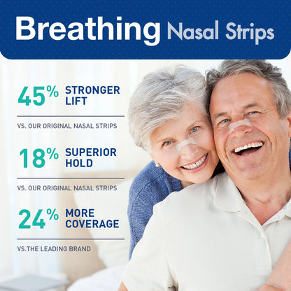 30/60/90Pcs,Sleep Nasal Strips,Nose Breathe Strips,Anti Snoring Nose Strips for Breathing,Exercise Air Inhalatiand Improve Sl