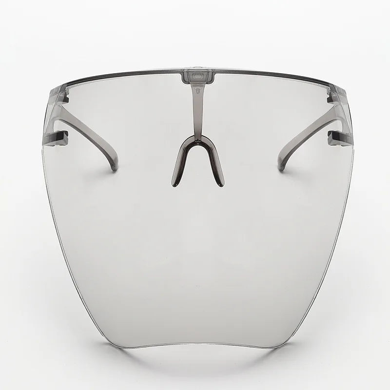 Full Face Sunglasses Mask Women Men Protective Faceshield Glasses Goggles Covered Spherical Lens Anti-Spray Cycling Sunglasse