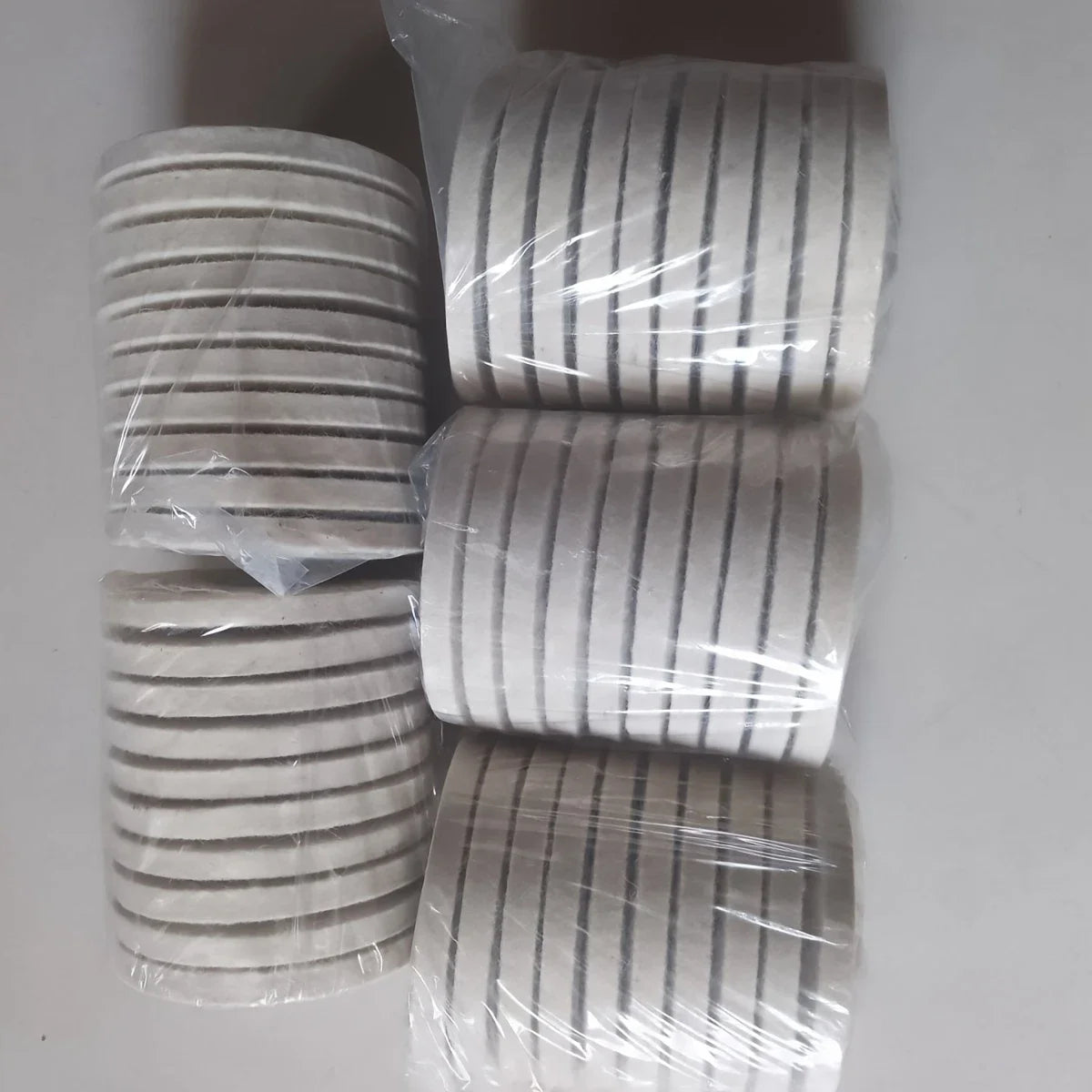Mirror Polishing Discs - Angle Grinder Grinding Stainless Steel Woodworking Furniture Glass Polishing Felt Wheels for Easy Gr