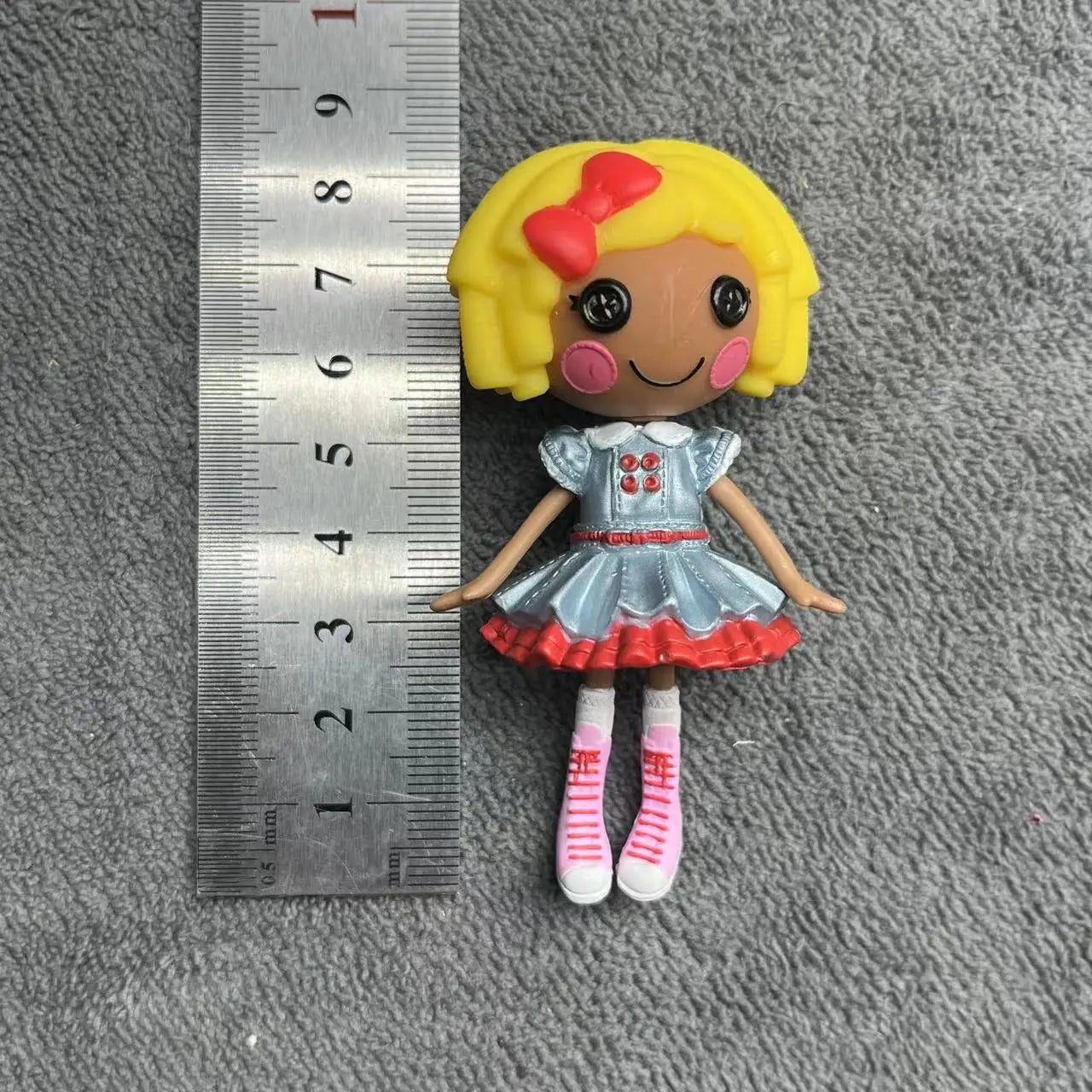 Original Lalaloopsy 8-10cm Little Sister and Pet Dolls PVC Holiday Gift Collection Pvc Toys - A14-1PC