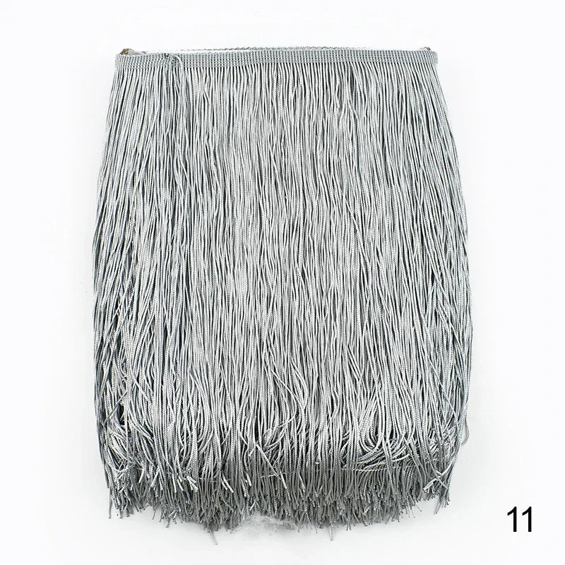 Lace Trim Fringe Tassels 2/5/10M, 30cm Long, For Curtain, Sewing, DIY Accessories - 11 / 30cm-5Yards