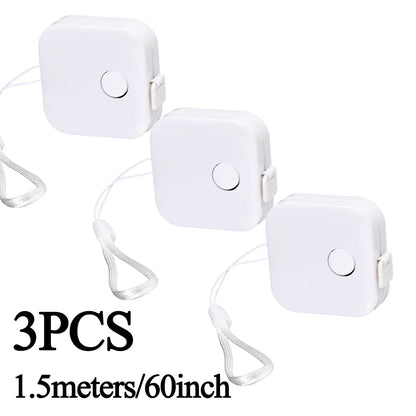Sewing Tape Measure Dual Sided Retractable Ruler with Push Button Ruler for Weight Loss Medical Body Measurement Tailor Tool 