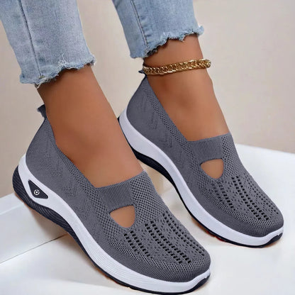 Summer Breathable Non-slip Soft Sole Elderly Shoe Women's Casual Shoes Middle-aged and Elderly Walking Flat Shoes Fo Women - 