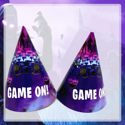 Video Game Fortnitions Birthday Party Decoration Cartoon Alpaca Llama Plate Tablecloth Baby Shower Kids Favors Party Supplies