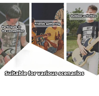 Guitar Strap Adjustable Widening Thickening Denim Cotton Guitar Belts for Electric Guitar Bass Ukulele Guitar Accessories