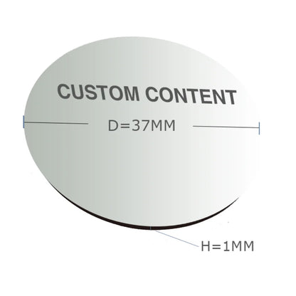 Customized Logo Lens High-Definition Replaceable Lens for LED Projector Personalized Logo Projection Accessory