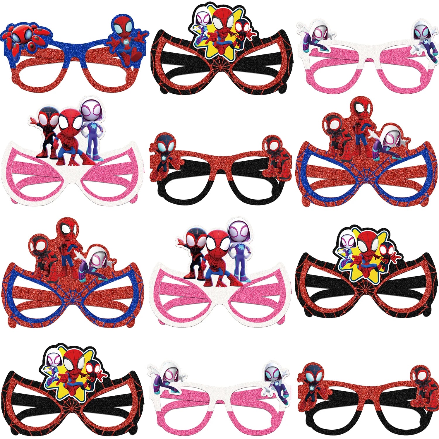 Cute Spider Party Favors Including Bracelet Goodie Bag Pinata Fillers Spider Surprise Favors for His Amazing Friends Party Gi