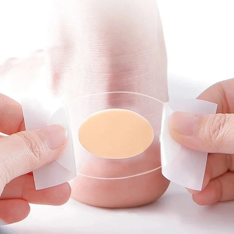 20/30pcs Gel Grip Heel Protector Adhesive Foot Patches Blister Pads Heel Liner Shoes Stickers Plaster Foot Care Cushion