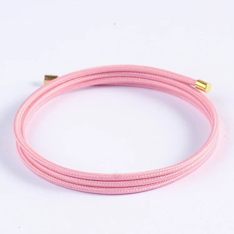 1PC Multicolor Magnetic Rope 51cm Adjustable Bracelets Rope For DIY Fashion Women Men Necklace Jewelry Making Accessories
