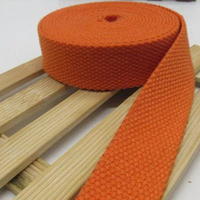 5M Cotton Webbing Suspenders Craft Supplies DIY Decorative Sewing Fabric Crafts Nylon Webbing Pet Rope Backpack Accessories -