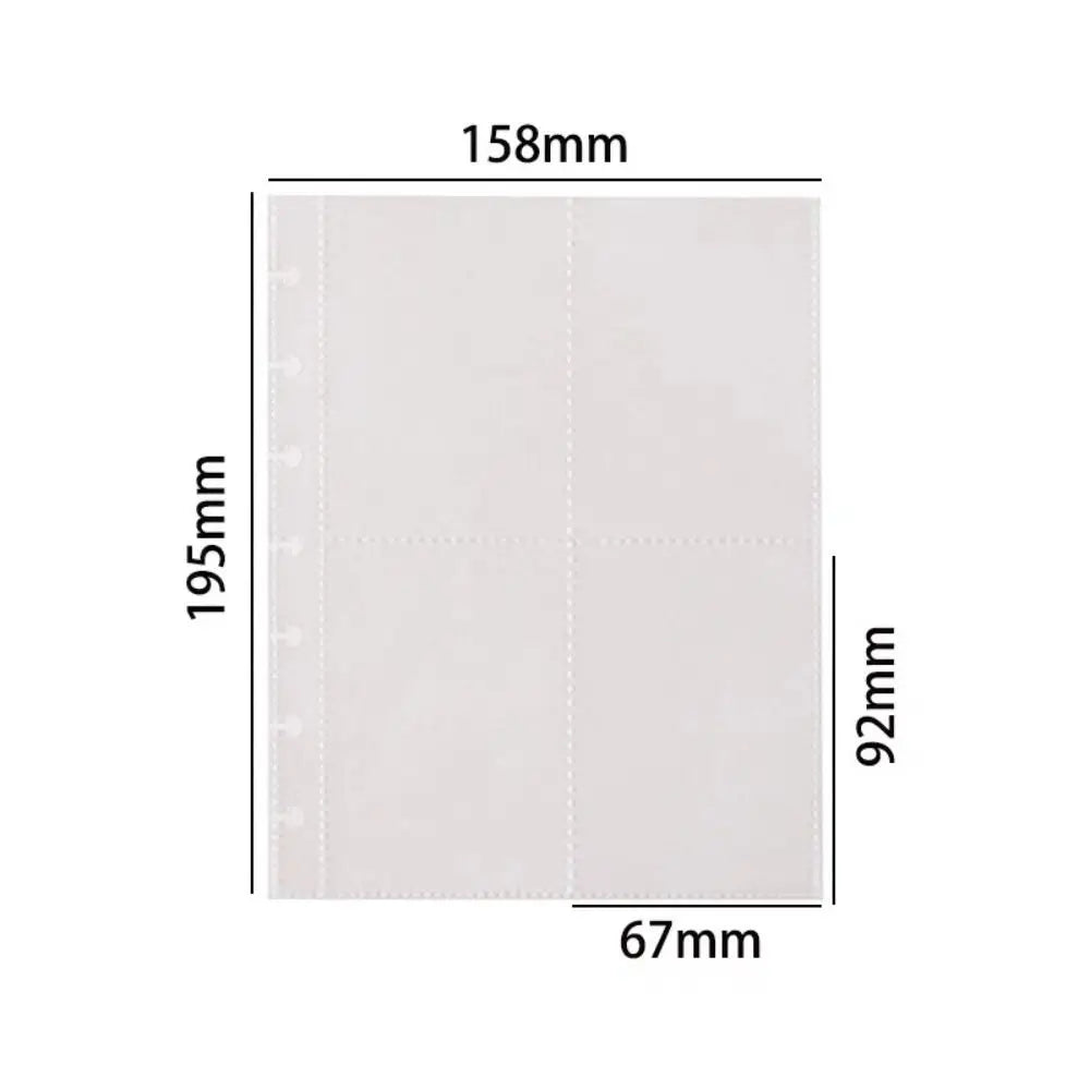 Multi-pockets 3 Inch Photo Album INS Style Idol Cards Collect Book Kpop Card Holder Loose-leaf Binder Photocard Holder