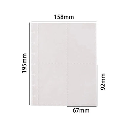Multi-pockets 3 Inch Photo Album INS Style Idol Cards Collect Book Kpop Card Holder Loose-leaf Binder Photocard Holder