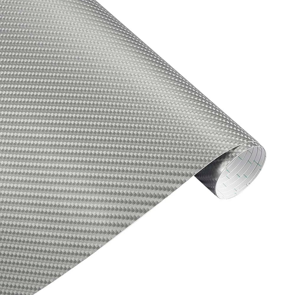 152cm*200cm 4D Carbon Fiber Vinyl Film Car Styling Wrapping Sheet Roll Film Automobiles DIY Car Hood Roof Stickers Accessorie