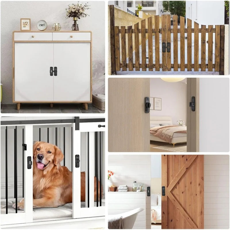 90/180 Degree Flip Door Lock Home Security Sliding Door Latch Small Gate Latches Hardware Anti-theft Lock Zinc Alloy Door Bol