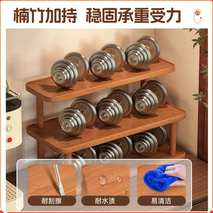Mid-century Vintage Coffee Mug Holder Multi-layer Desktop Cup Display Rack Space Saving Kitchen Table Decor Storage Organizer