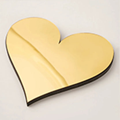 20cm Gold Acrylic Mirror English Letters Wall Stickers Birthday Decoration Festival Party Wedding Decor Self-adhesive Art Mur
