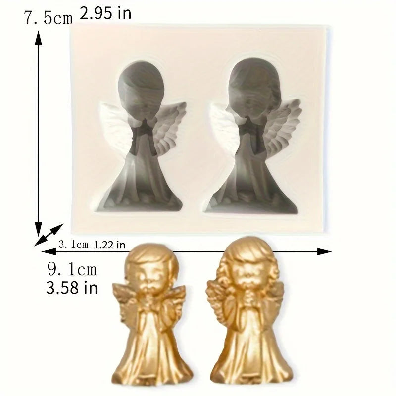 Lotus Flower Silicone Mold，For resin crafting - Suitable for candles、DIYCrafts、Valentine's Day、Mother's Day、Christmas Decorat