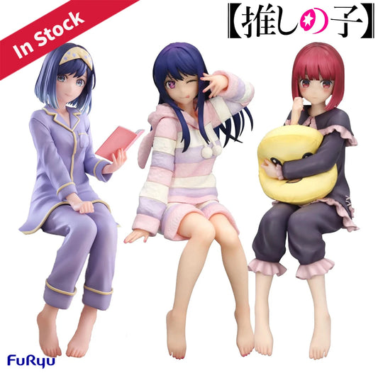 InStock Original FuRyu Prepainted Noodle Stopper Figure Oshi no Ko Kurokawa Akane Hoshino Ai Arima Kana Have a good night!