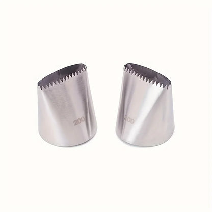 Piping Nozzles, Large Icing Piping Nozzles, Cake Decorating Pastry Tip, Fondant Cake Tools, Metal Nozzle Cake Decorating Tips