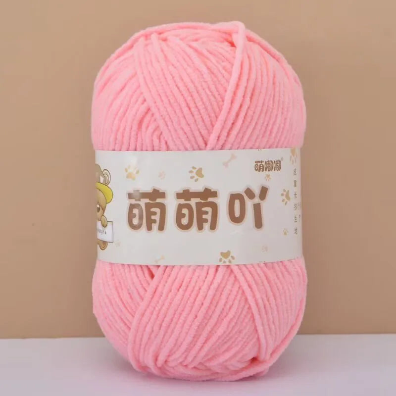Fluffy Chenille Yarn for Crocheting doll thread Soft Bulky Velvet Yarn for Knitting Crochet Crafts Amigurumi Matte Chenille Y