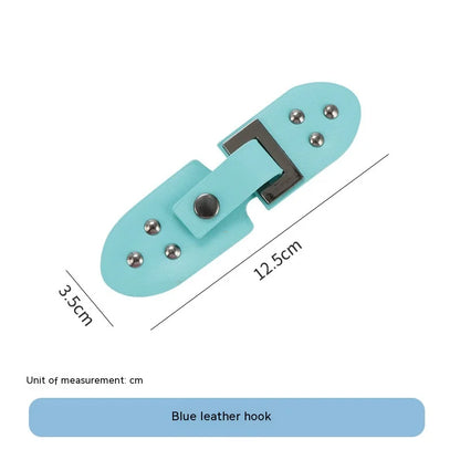 Busy Board Accessories DIY Toy Part Wooden Toys Metal Locks Leather Buckle Montessori Educational Games Intellectual Developm