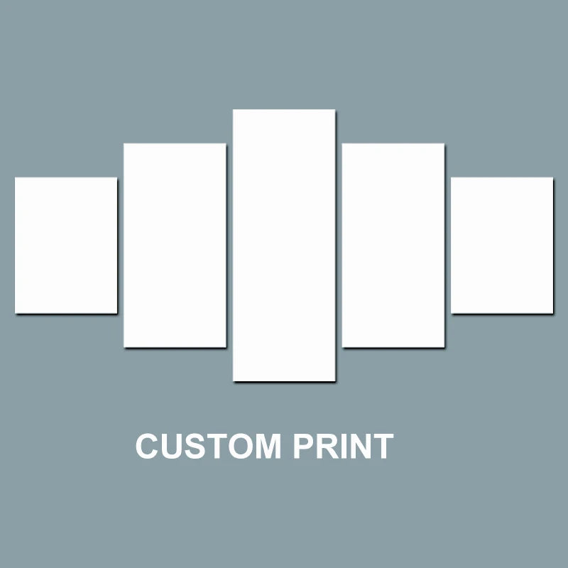 Custom Print Canvas Painting By Your Photo Canvas Poster Personal Gift Customize Figure Animal Pets Pictures Home Decor Print