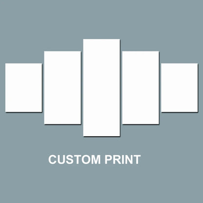 Custom Print Canvas Painting By Your Photo Canvas Poster Personal Gift Customize Figure Animal Pets Pictures Home Decor Print