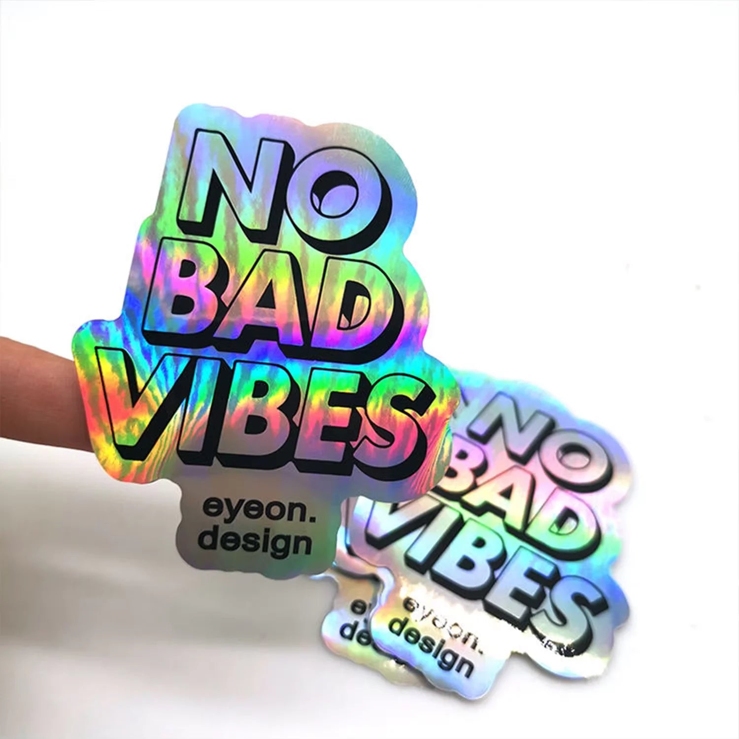 100pcs Custom Sticker Your Logo Text Tag PVC Label Vinyl Waterproof Computer Luggage Self Adhesive Personalized Die Cut Stick