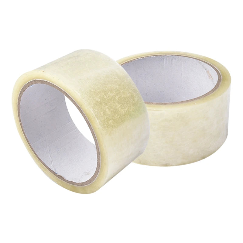 1800inch/Roll Transparent Tape Packaging Tools Office Packing Supplies Waterproof PP Material Durable Can Be Written As Marki